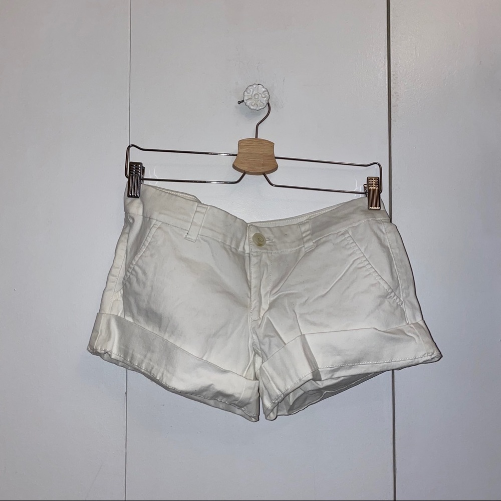 White Shorts